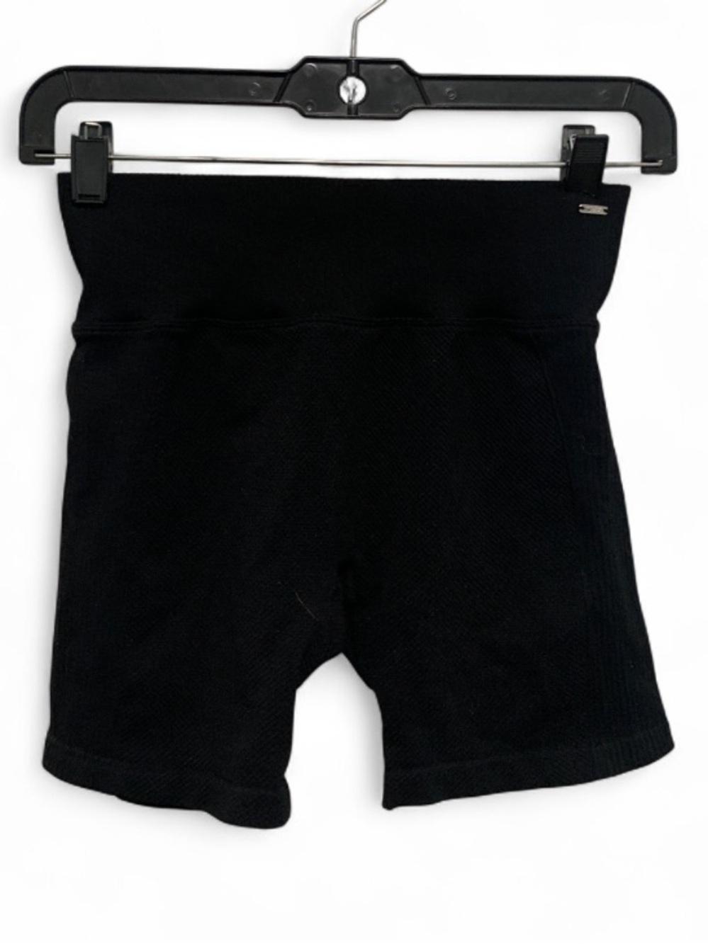 Pink Victoria’s Secret Black Seamless Active Workout Shorts